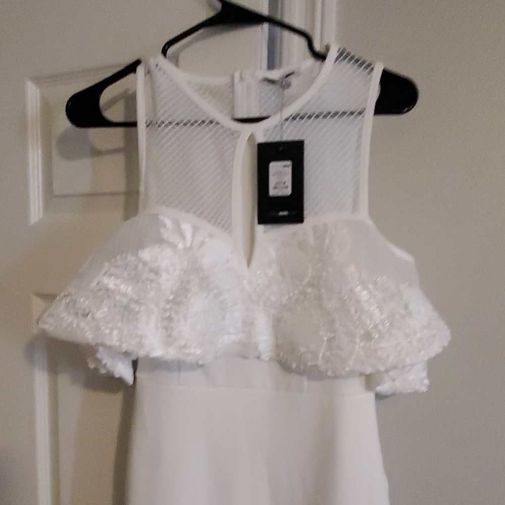 white dress